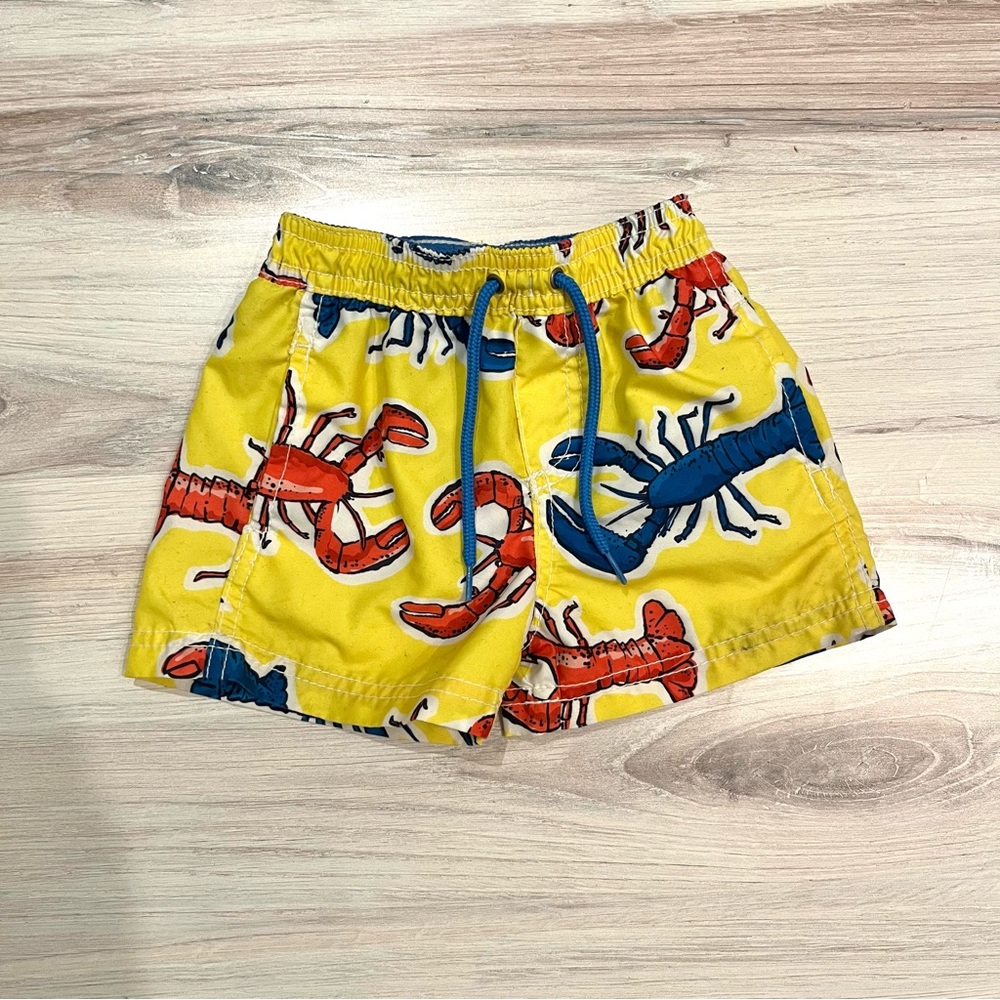 [3 for $15] CARTER'S Got Lobster Yellow Swim Trunks (12 months)